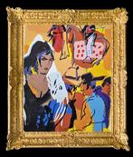 Pierre Ambrogiani (1907-1985) - Scène de tauromachie, Antiek en Kunst, Kunst | Schilderijen | Klassiek