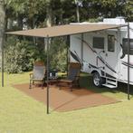 vidaXL Tapis de tente 250x400 cm Taupe, Caravans en Kamperen