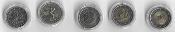 Cyprus, Griekenland. 2 Euro 2002/2023 (15 coins) (Zonder, Postzegels en Munten, Munten | Europa | Euromunten