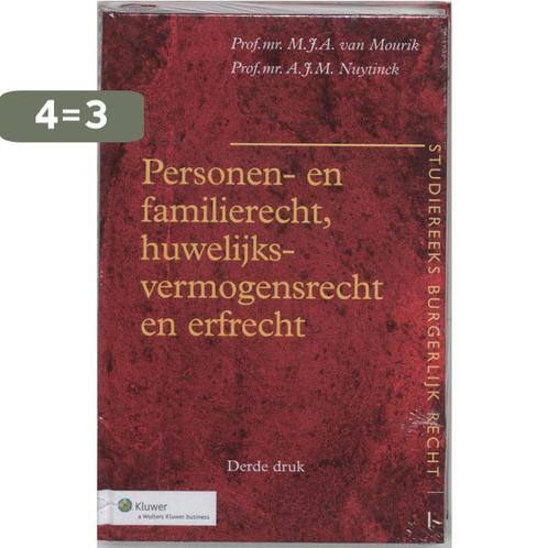 Personen- en familierecht, huwelijksvermogensrecht en, Boeken, Wetenschap, Gelezen, Verzenden