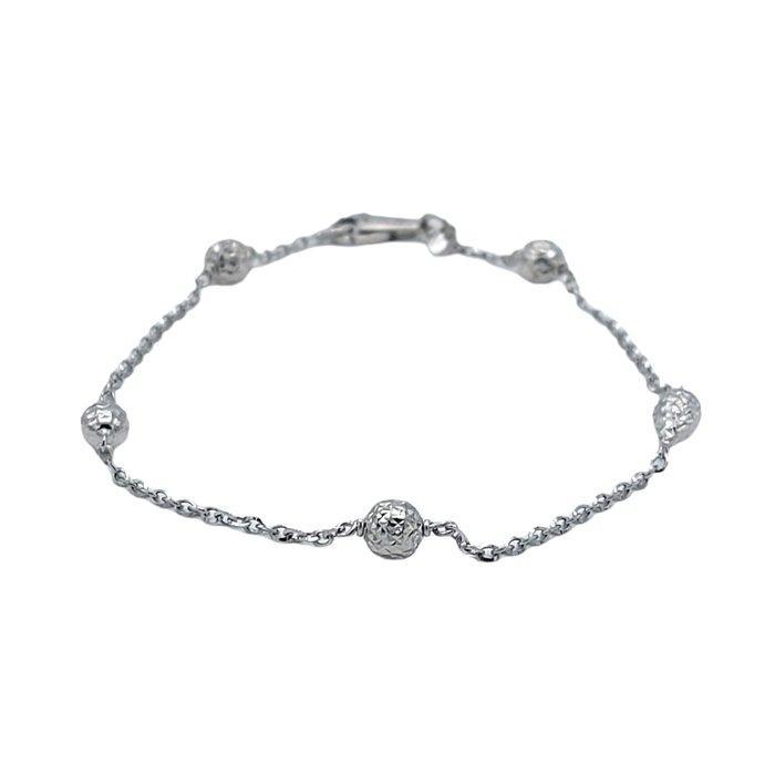 Armband - 18 karaat Witgoud, Handtassen en Accessoires, Armbanden