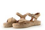 Manfield Sandalen in maat 38 Beige, Verzenden, Beige, Sandalen of Muiltjes, Manfield