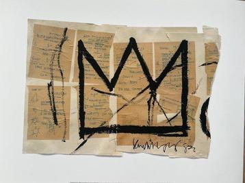 Jean-Michel Basquiat - (1960-1988) Untitled (Crown), 1982,