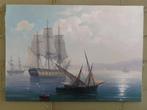Karpenko Vitalii (1963) - Seascape with ships