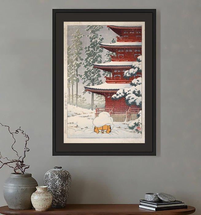 Kodo88 Giclée - Garfield at Saish Temple  – Limited, CD & DVD, DVD | Films d'animation & Dessins animés