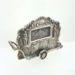 Miniatuur beeldje - Draaiorgel - .835 zilver
