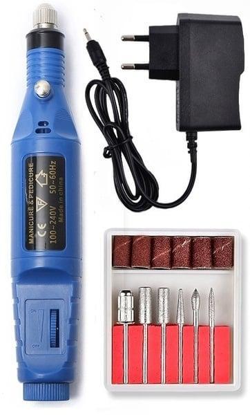 Nagelfrees nagel frees manicure pedicure elektrische vijl *b, Handtassen en Accessoires, Uiterlijk | Lichaamsverzorging, Nieuw