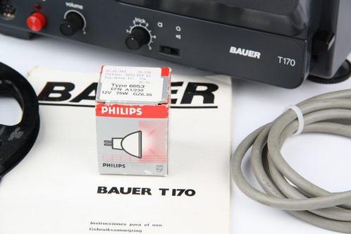 Bauer T 170 geluidsprojector incl. gebruiksaanwijzing, Verzamelen, Foto-apparatuur en Filmapparatuur