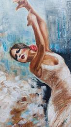 Elisa Brindani - Ballerina di flamenco con abito bianco e