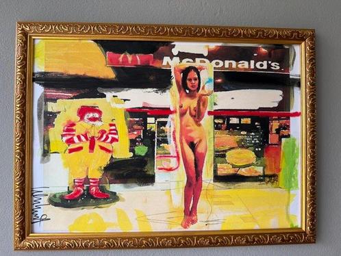 Peter Klashorst (1957-2024) - McDonald’s, Antiek en Kunst, Antiek | Overige Antiek