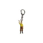 Kuifje PVC Sleutelhanger Zwaaiend 6 cm, Ophalen of Verzenden, Nieuw