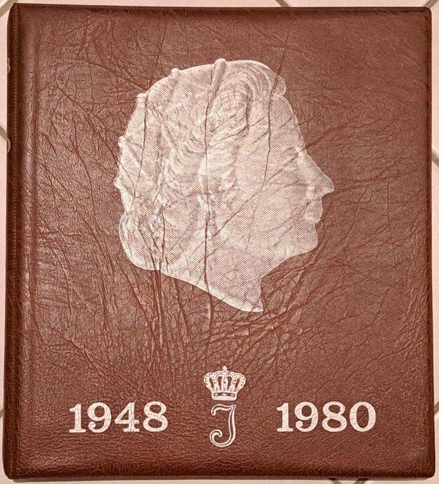 Nederland. Compleet Juliana muntenalbum (1 cent t/m 10, Postzegels en Munten, Munten | Nederland
