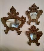 Lijst (3) - Messing op hout - Ex cantaglorie specchiere, Antiek en Kunst