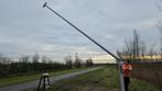 Kantelbare cameramast mast 11,5 meter geanodiseerd aluminium, Verzenden