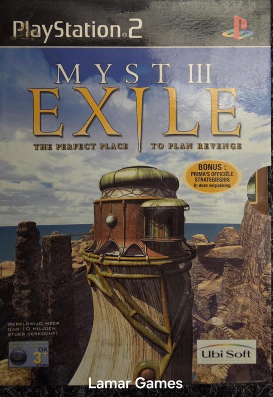 Myst III Exile met strategy guide (ps2 tweedehands game), Games en Spelcomputers, Games | Sony PlayStation 2, Ophalen of Verzenden