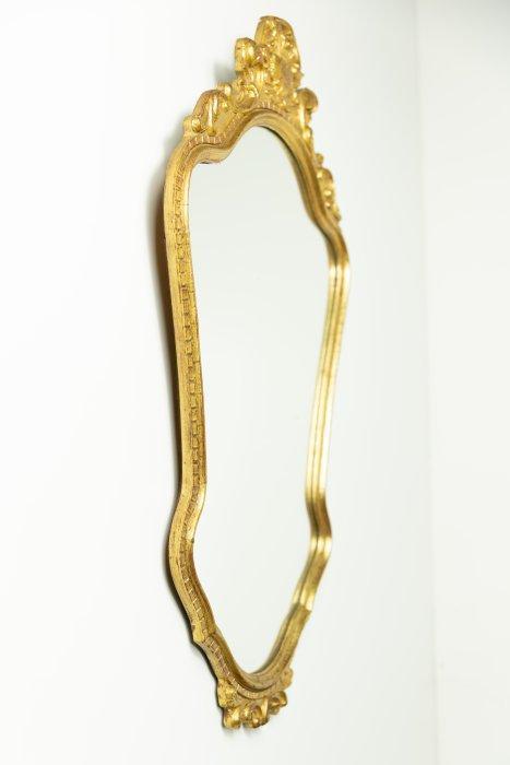 Spiegel - Hars, Hout - Rococostijl - Louis XV, Antiek en Kunst, Antiek | Overige Antiek