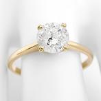 Zonder Minimumprijs - Ring - 14 karaat Geel goud - 0.93ct., Handtassen en Accessoires, Ringen, Nieuw