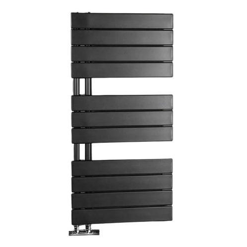 164x40 cm - 764 Watt - Oppio Handdoekradiator - Zwart (RAL, Doe-het-zelf en Bouw, Verwarming en Radiatoren, Ophalen of Verzenden