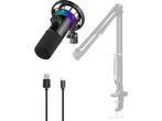 Veiling - FIFINE - K658 - USB Gaming Microfoon - RGB Verlich, Nieuw