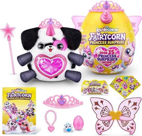 ZURU - Rainbocorns - Fairycorn Princess Surprise - 30cm -..., Kinderen en Baby's, Speelgoed | Knuffels en Pluche, Nieuw, Verzenden