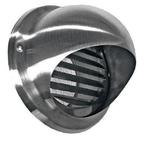 Bolrooster RVS Ø 150mm met schoepen en muggengaas, Doe-het-zelf en Bouw, Verzenden, Nieuw