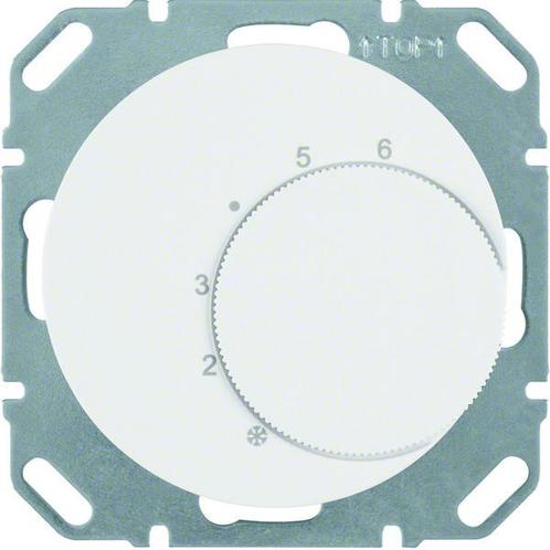 Thermostat Hager Berker avec contact inverseur blanc R1 R3 -, Bricolage & Construction, Ventilation & Extraction, Envoi