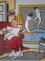 Roy Lichtenstein (1923-1997) - Tintin Reading (after) Roy, Nieuw