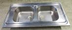RVS Wasbak B100 x D50 x H16cm