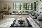 Black vintage - Vloerkleed - 210 cm - 120 cm - met, Nieuw