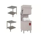 Horeca vaatwasser doorschuif  + in/uitlooptafel | 500x500mm, Verzenden, Nieuw in verpakking