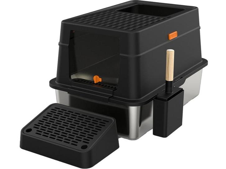 Cellavi RVS Kattenbak - Geschikt voor Grote en Kleine Katten, Dieren en Toebehoren, Katten-accessoires, Nieuw, Verzenden