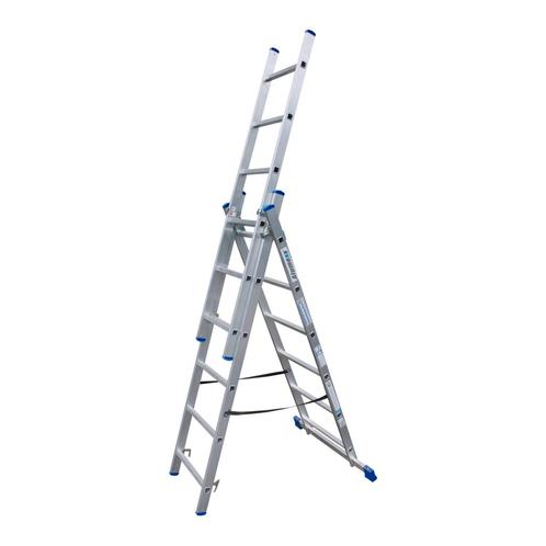 Alumexx ladder 3-Delig, Bricolage & Construction, Échelles & Escaliers, Envoi