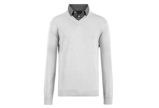 2dekans | Milanoro - Herenpullover met overhemdkraag -, Kleding | Heren, Overhemden, Ophalen of Verzenden