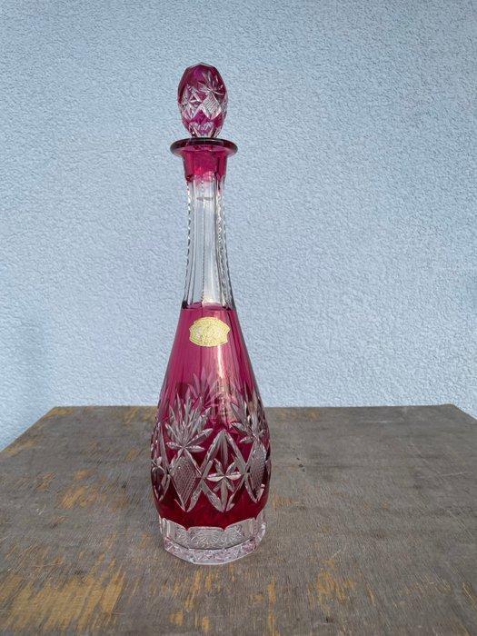 Val Saint Lambert - Vaas - Glas, Antiek en Kunst, Antiek | Glaswerk en Kristal