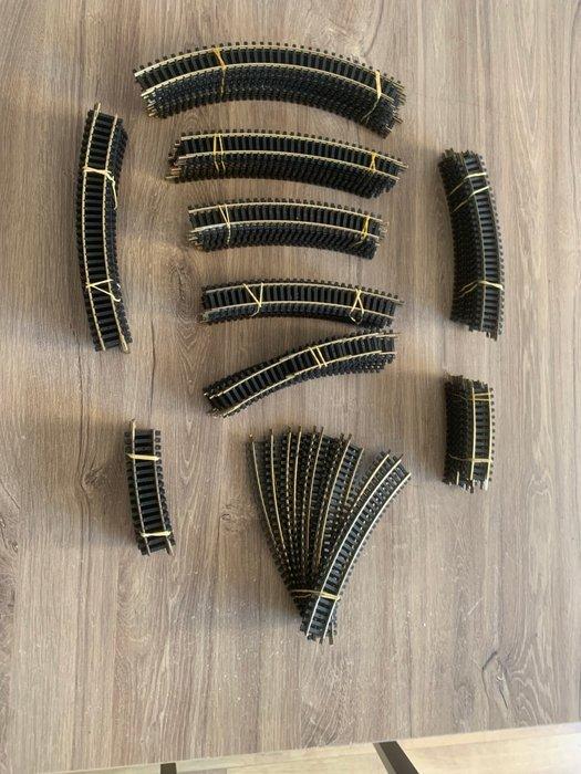 Fleischmann H0 - Modeltreinsporen (100) - Diverse gebogen, Hobby en Vrije tijd, Modeltreinen | H0