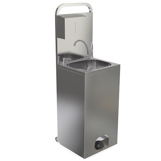 Mobiele Handwasbak | Incl. Dispensers | Voetbediening |, Zakelijke goederen, Horeca | Keukenapparatuur, Nieuw in verpakking, Verzenden