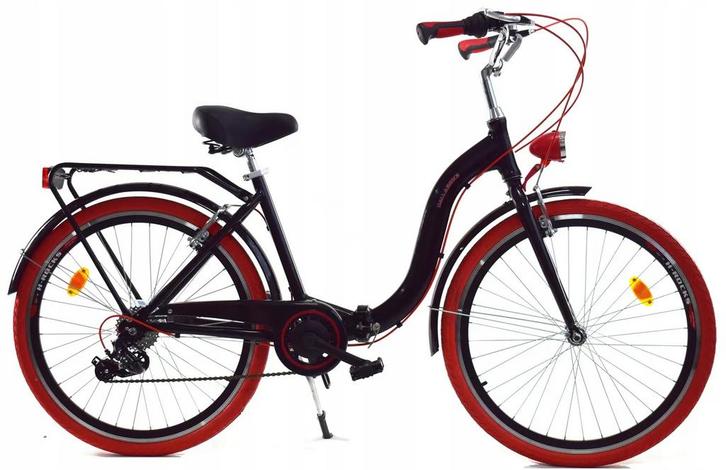 Vouwfiets - 28 inch - 7 versnellingen - zwart rood, Fietsen en Brommers, Fietsen | Vouwfietsen, Nieuw, Ophalen of Verzenden