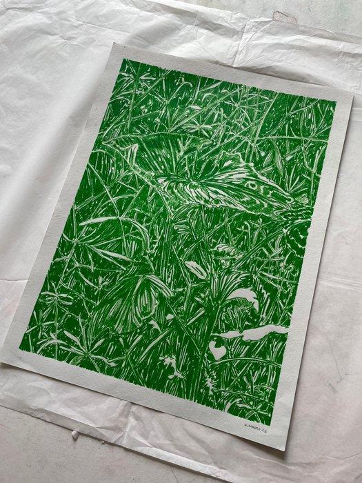 N. Magro -  Grass Green ”, Antiquités & Art, Art | Objets design