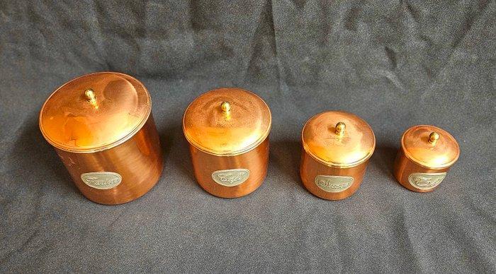 Pot (4) - Koper, Antiek en Kunst, Antiek | Keukengerei