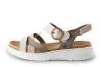 Rieker Sandalen in maat 38 Beige | 5% extra korting, Verzenden, Beige, Nieuw, Sandalen of Muiltjes