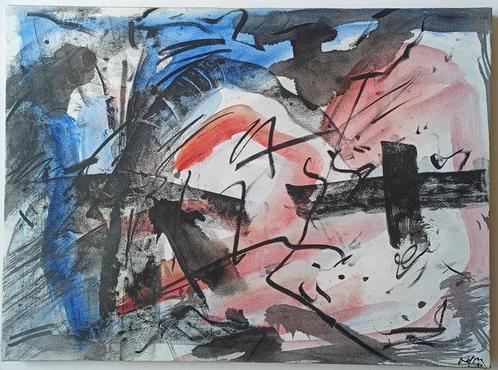 Emilio Vedova (1919-2006) - Diario II - 1990 - N. 14, Antiek en Kunst, Kunst | Schilderijen | Modern
