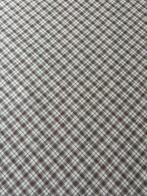 Exclusief Panama-stof 100% katoen, tartan-ruit patroon,, Antiek en Kunst