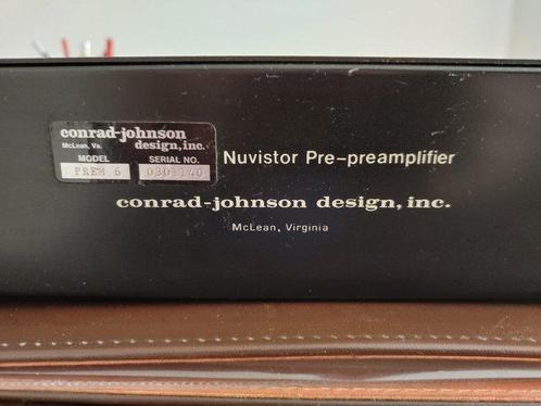 Conrad Johnson - Premier six - Préamplificateur, Audio, Tv en Foto, Radio's