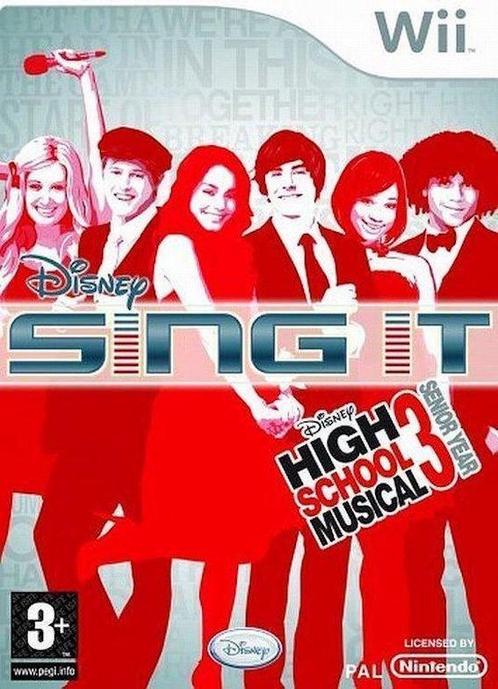 Disney Sing It High School Musical 3 Senior Year (Wii Games), Games en Spelcomputers, Games | Nintendo Wii, Zo goed als nieuw