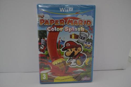 Paper Mario - Color Splash - SEALED (Wii U UKV), Consoles de jeu & Jeux vidéo, Jeux | Nintendo Wii U