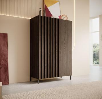 Meubella Dressoir Paz donker eiken 90 cm beschikbaar voor biedingen