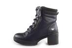 Mustang Veterboots in maat 39 Zwart | 5% extra korting, Kleding | Dames, Schoenen, Verzenden, Zwart, Overige typen, Mustang