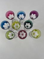 Val Saint Lambert - Drinkservies (9) - Kristal - Kristallen, Antiek en Kunst, Antiek | Glaswerk en Kristal