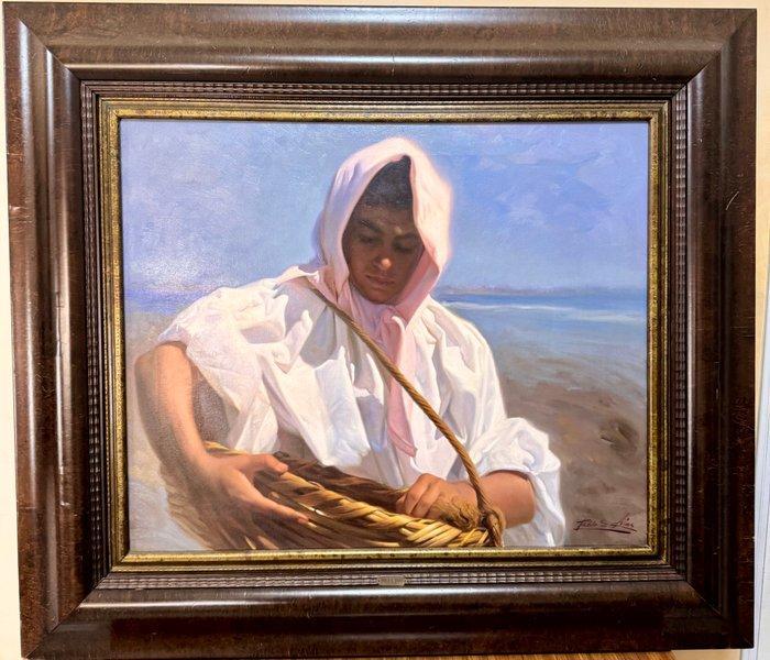 Pablo Segarra Chias (1945) - Sal marina, Antiek en Kunst, Kunst | Schilderijen | Modern