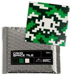 Invader (1969) - Camo Space Tile green, black, white, Antiek en Kunst